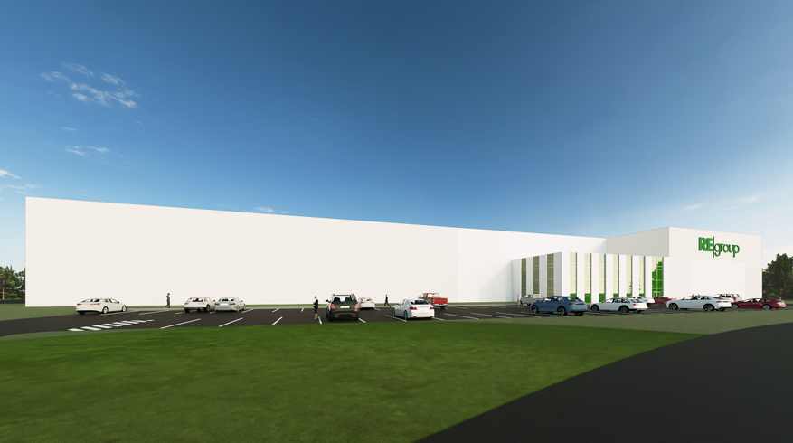 Side angle of exterior Halifax building