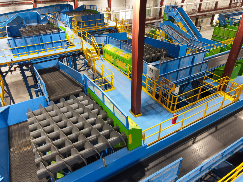 Auger Screens in a MRF