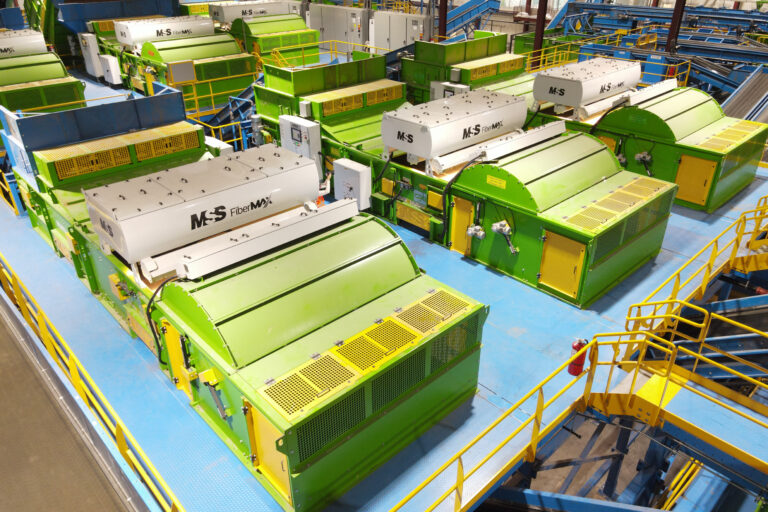 Green Optical Sorting Equipment in a MRF