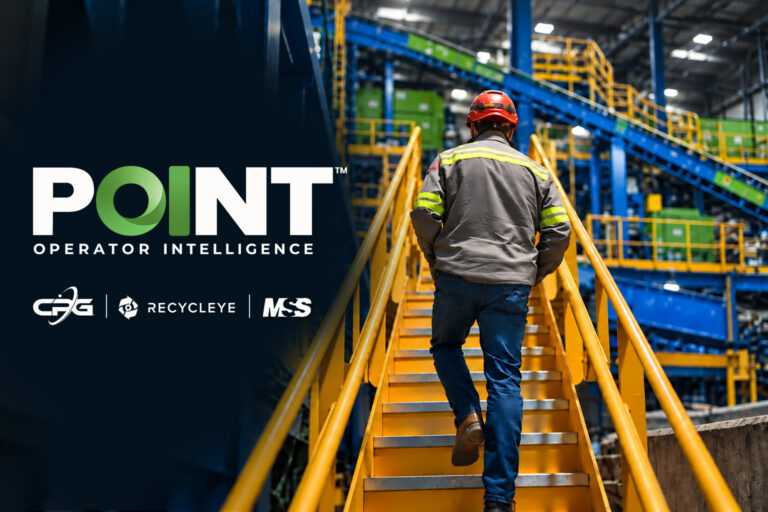 CP Group POINT Operator Intelligence technology for material recovery facilities